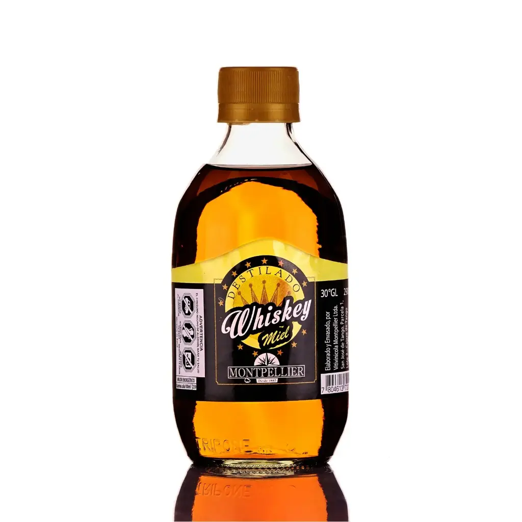PACK 24 UNIDADES WHISKEY MIEL 290cc 30° Montpellier
