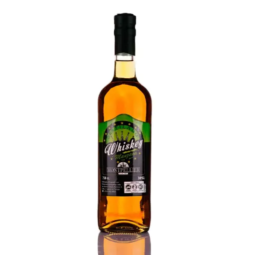 [17003-P] PACK 12 UNIDADES WHISKEY MANZANA 750cc 30° Montpellier