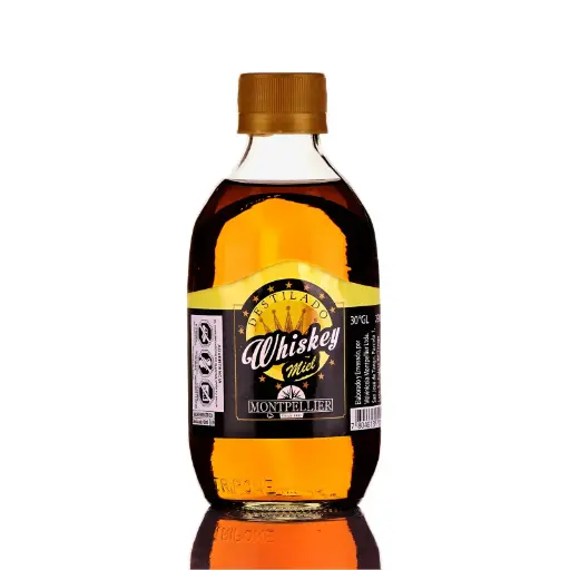 [12004-P] PACK 24 UNIDADES WHISKEY MIEL 290cc 30° Montpellier